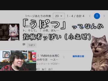 初めての「うぽつ」に喜びが隠せない猫ミーム