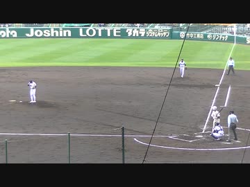 先頭 北嶋くん出塁からランナー進めて松尾くんの先制タイムリー【93回選抜甲子園 福岡大大濠  対 大崎高校2021年3月22日】