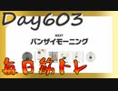 【毎日投稿】ムキ・ムキ・ムキへの道！！！【RFA負荷23】#603