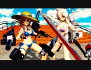 【MMD艦これ】水着の時雨と綾波で「グリーンライツ・セレナーデ」【MMDアズールレーン】