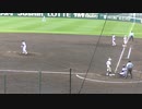 一死一二塁でゲッツー完成 山口くん【93回選抜甲子園 福岡大大濠  対 大崎高校2021年3月22日】
