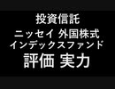 ニッセイ外国株式インデックスファンド 評価実力