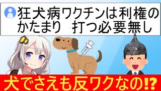 陰謀論者「狂犬病ワクチンは打つな！愛犬を守る！」→ネット民、ドン引きする…