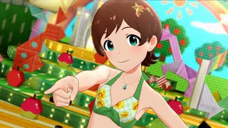 【ミリシタ】木下ひなた りんごのマーチ【マイオンリースイムウェア】