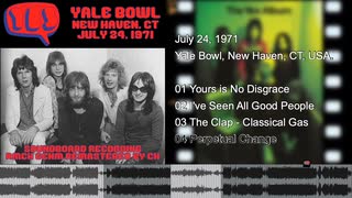 1971年07月24日 Yale Bowl, New Haven, CT, USA.