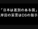 「日本は差別のある国」　岸田の妄言はDSの指示