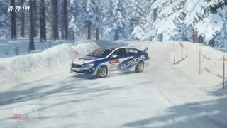 DiRT Rally2.0 WRX STI NR4 Sweden Älgsjön Sprint Replay 3:12.458 20240211