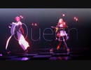 【fate/MMD】QUEEN【社長＆阿国さん】