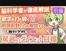 ダイエット【食欲に負けない脳科学】食べたい欲求を破壊する『前頭前野』の力を引き出す方法①人が目の前の欲求に勝てないのには理由がある！【ずんだもん解説】