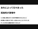 あれによって元々あった 孤独死が激増中 1ヶ月後に発見されて 300万円請求されたとのこと　 Xディ防災サバイバル対策