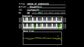 ブルトンレイ「時空の矢」をVRC7のみで演奏してみた