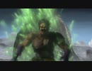 ベジータの代わりに岩盤をかまされるパラガス