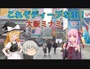 【サブ動画】コテコテで有名な街、大阪のミナミの観光へ行って来た【ゆっくり実況・VOICEROID実況】