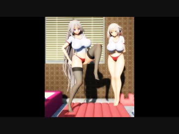 【ボイロAV】IAちゃんがエア電気あんま　ONEちゃんは見てるだけ