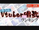 Vtuber唱歌ランキング24's JAN+ピックアップ【月間ニコニコランキング動画】