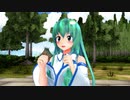 【東方MMD】早苗さんと先代さん