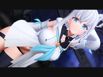 【MMD】白上フブ○/WiggleWiggle【紳士向け】