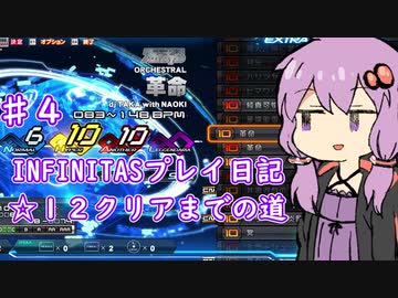 【beatmaniaIIDX】初心者ゆかりがINFINITASで「☆１２」クリアまでの道　♯４【ボイスロイド実況】