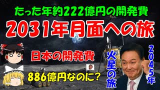 #125 たった年約222億円で2031年月面への旅