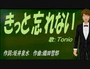 【TONIO】きっと忘れない【カバー曲】