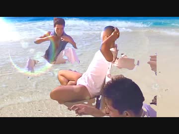 夏を満喫する空手部