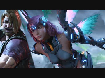 [鉄拳8 RYONA]アリサにポールが腹パンとマウント技