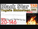 【TAB】Black Star - Yngwie Malmsteen Speed Up Score イングヴェイ ブラックスター ギターメインメロディ【Guitar picking Vol.104】