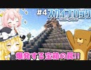 【マインクラフト】砂漠島とメサ島へ！ースカイブロック#４【ゆっくり実況】