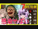 【ボイスロイド実況】お金より感染がやばい・・！？ゾンビは上からエントリー！【7daystodieα21借金生活#2】