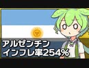 第497位：アルゼンチンの1月のインフレ率が254％だった