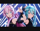 【MMD】GLIDE　Sour式初音ミク/巡音ルカ