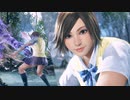 [鉄拳8 RYONA]制服風飛鳥にレイヴンが分身攻撃