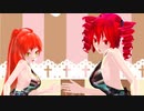 【MMD】チョコレーション【重音テト　波音リツ】