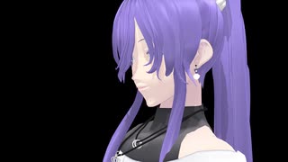 【MMD】白い貝殻の小さなイヤリング_サンプル