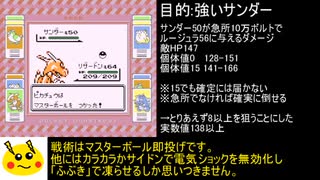 ポケモン赤ノーダメージ攻略 8/9