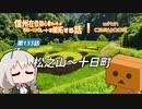【ボイロ車載】信州在住初心者ライダーが地元ツーリングルートを開拓する話　第133話【CBR400R】