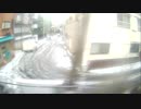 ｛電車内からの風景｝十条～赤羽（雪）