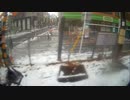 ｛電車内からの風景｝板橋～十条（雪）