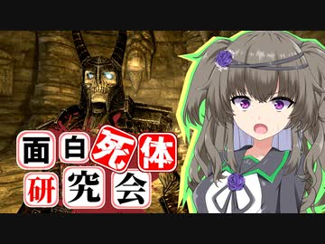 【Skyrim】探せ！保存可能なドラウグルのデス・オーバーロード【面白死体研究会】