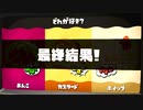スプラ3 最終結果 フェス 24.01.13「休みの日は？ 仲間とわいわい vs 家族でほっこり vs ひとりでのんびり」