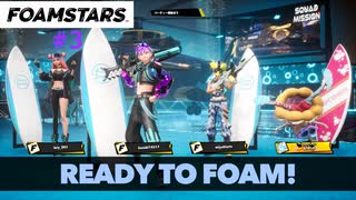 FOAMSTARS フォームスターズ #3 オンライン ミッション 対戦