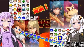 【スマブラsp】配信で募集した方とスマブラチームビンゴ！＃1前編