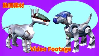 ロボットドッグ (Robot Dog)【動画素材 (Video Footage)】