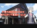 【レコスタ車載】小春六花がGSR750で食べに行く千葉県ツーリング