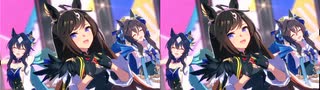 【ウマ娘】とびだす「U.M.A. NEW WORLD!!」【立体視 平行法】
