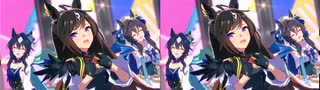 【ウマ娘】とびだす「U.M.A. NEW WORLD!!」【立体視 平行法】