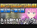 STEINS;GATE第1話～第7話を見たルーナ姫の感想と妄想【姫森ルーナ/ホロライブ切り抜き】
