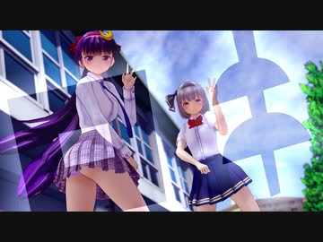 【パチュリー・妖夢】ロキ【MMD】
