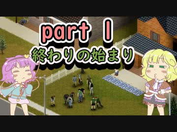 【project zomboid】地底のおねーちゃんと屍の町　その１