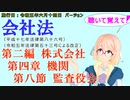 聴いて覚えて！　会社法　第二編　株式会社 第四章　機関 第八節　監査役会　を『VOICEROID2 桜乃そら』さんが　音読します（施行日　 令和五年六月十四日　バージョン）